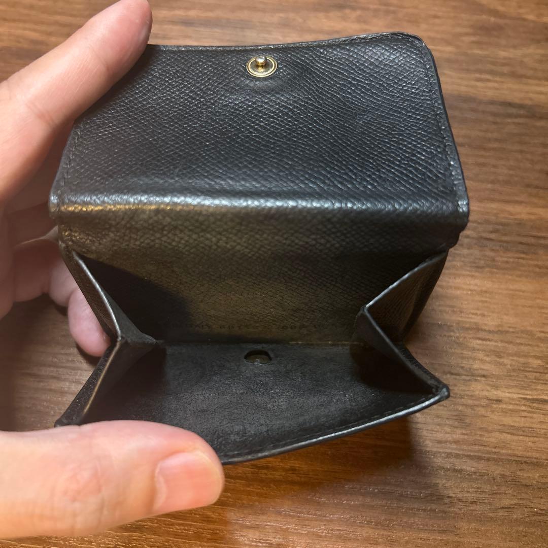 希少　Balenciaga バレンシアガ ゴールドエンブレム　三つ折り財布