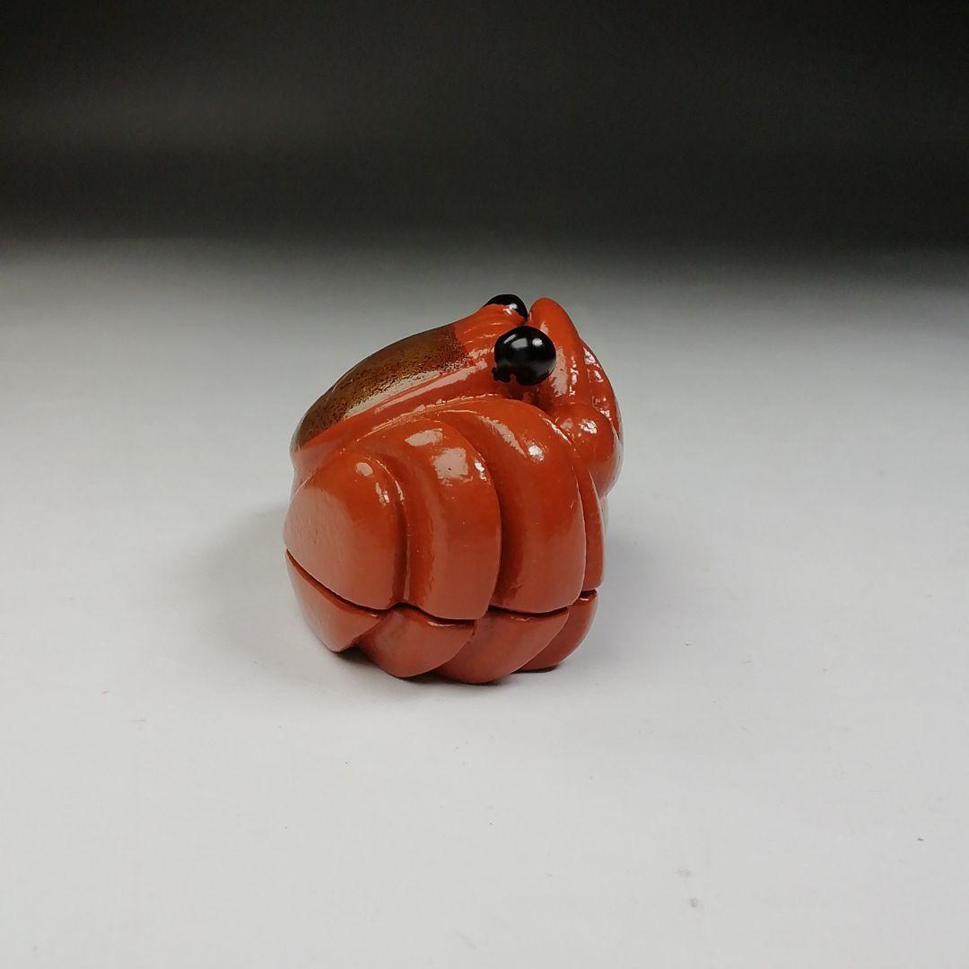 Ｔ９３６　香合　『蟹　香合』『山崖宗陽 作』漆塗蒔絵　共箱　茶道具