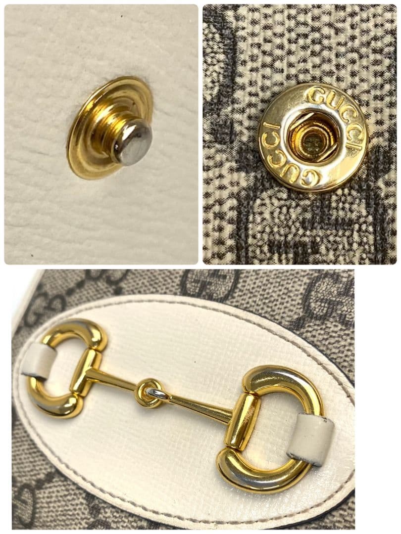 【極美品✨️】コンパクトウォレット 二つ折り財布 ホースビット GUCCI
