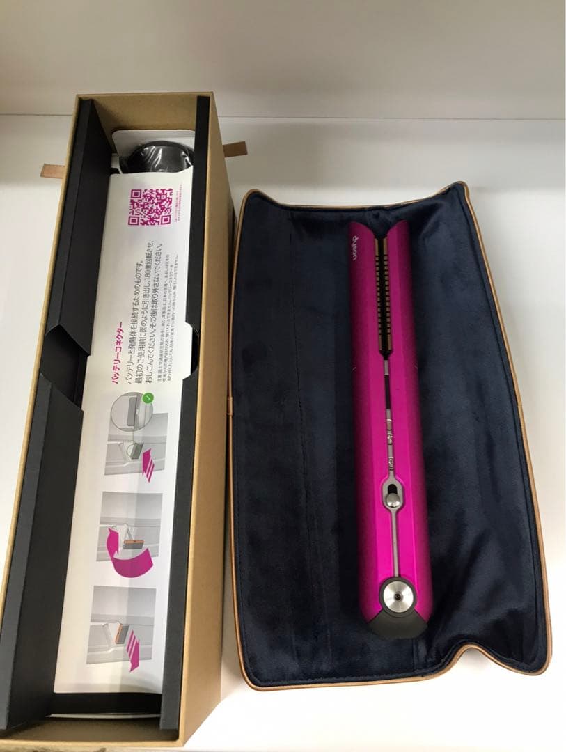 美品 【特売】Dyson ダイソン・ヘアアイロン・HS03 FBN
