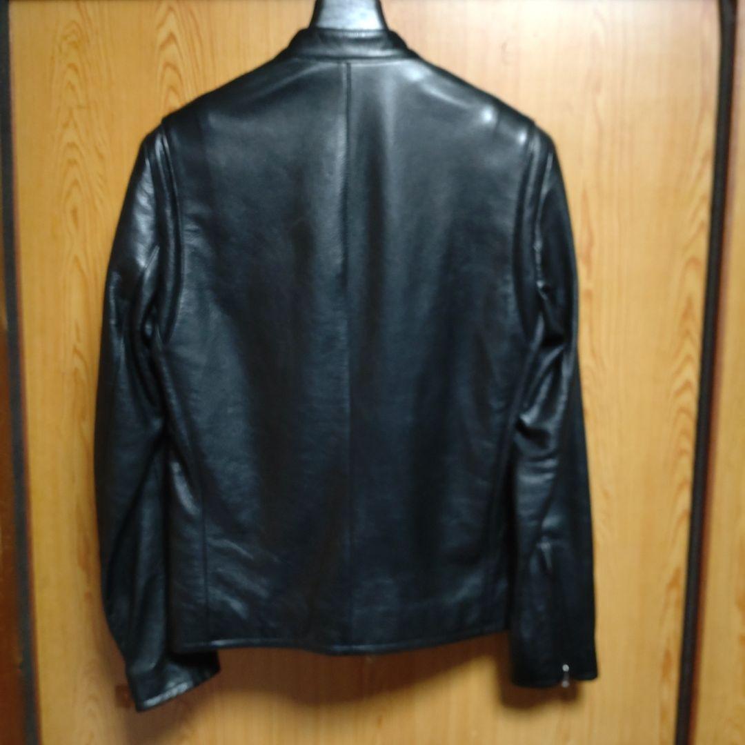 LITHIUM HOMME リチウムオム シングルレザーライダース　46　未使用