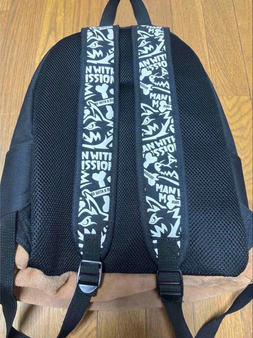 MAN WITH A MISSION マンウィズアミッション バックパック 黒