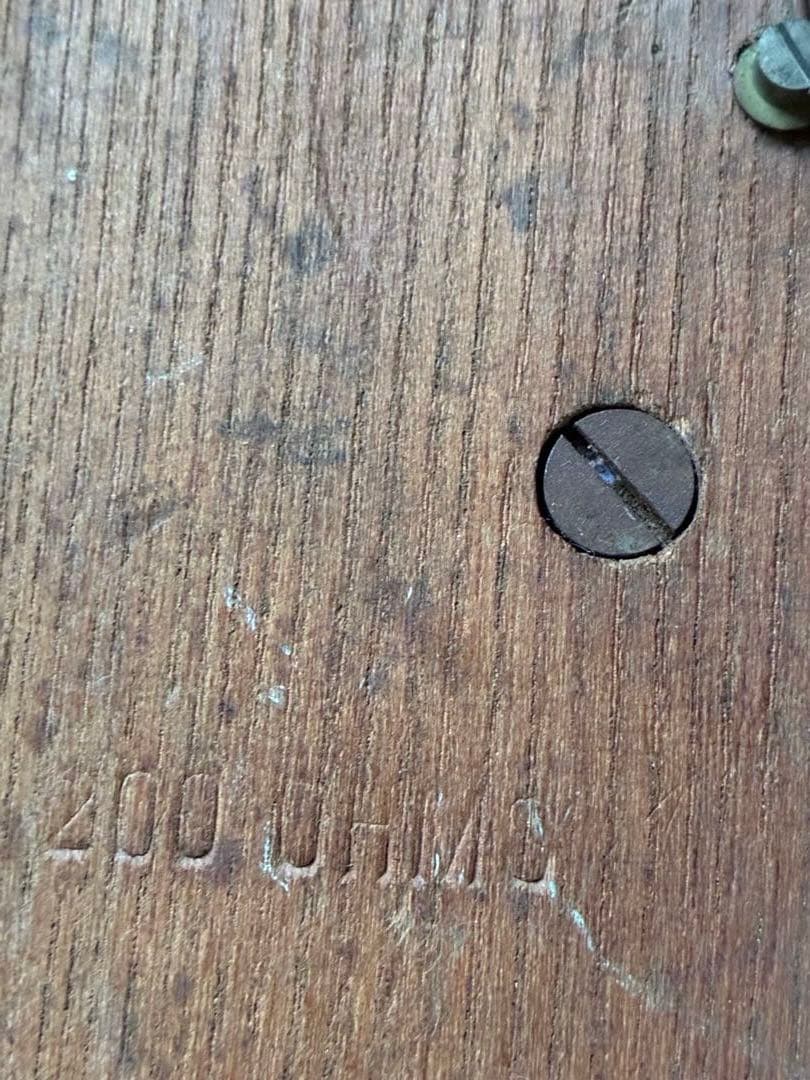 フランス　アンティーク　壁掛け式　電話機用　ベル　木製　呼び鈴　Bell レア