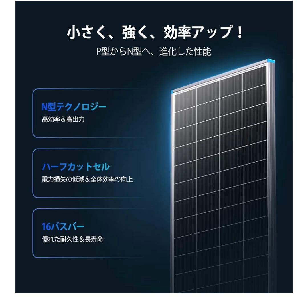 Renogy 200W 24V ソーラーパネル