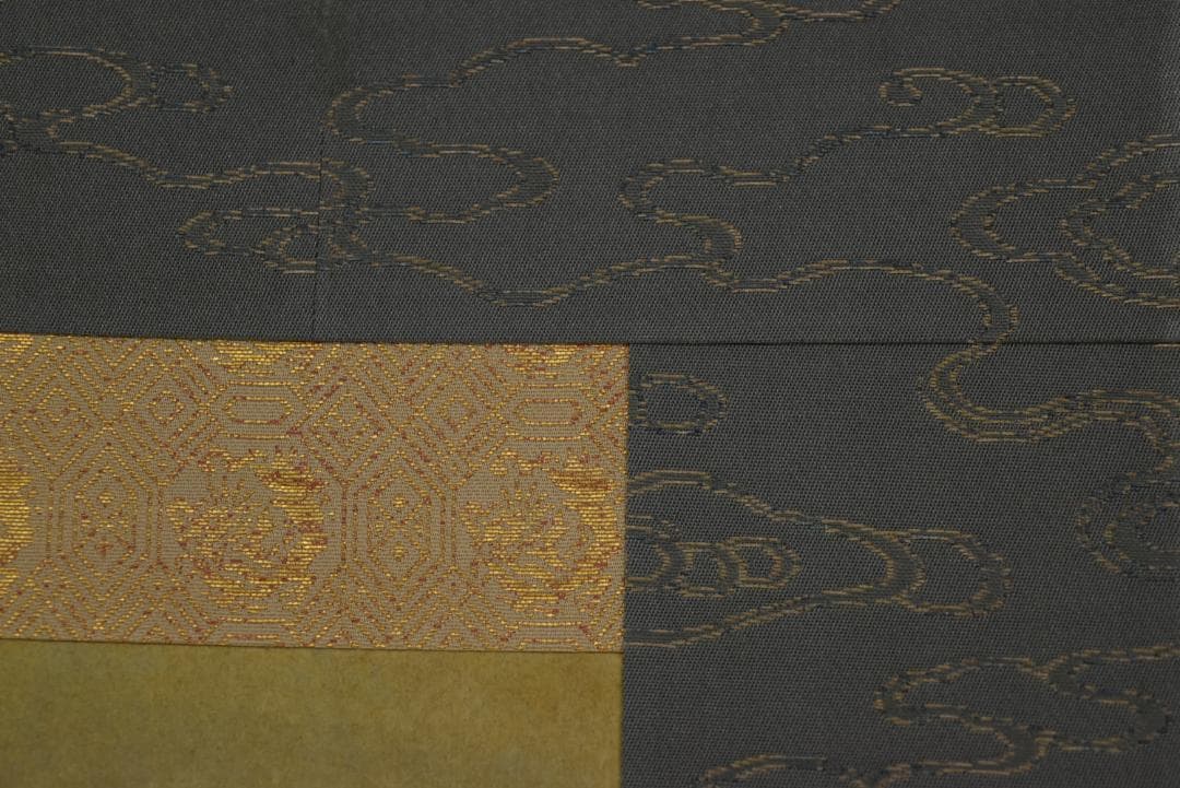 作者不詳/山岳図/春山晴日/掛軸☆宝船☆Z-691