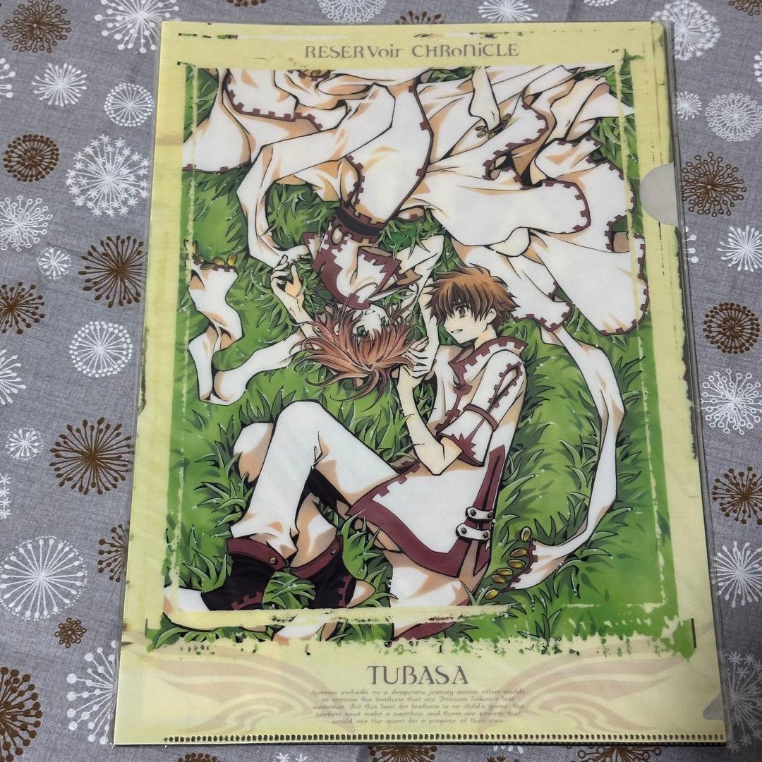 CLAMP ツバサ クリアファイル 下敷き セット 小狼 サクラ 黒鋼 ファイ