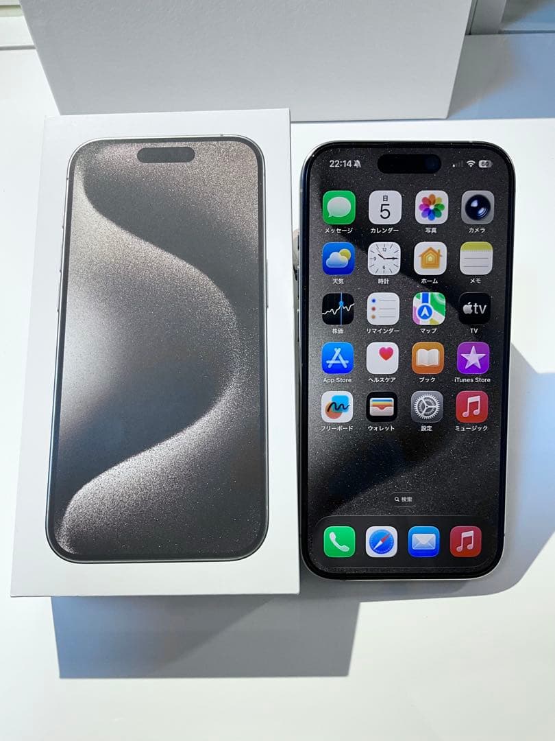 美品 iPhone 15Pro 256GB AppleCare付(10/31まで