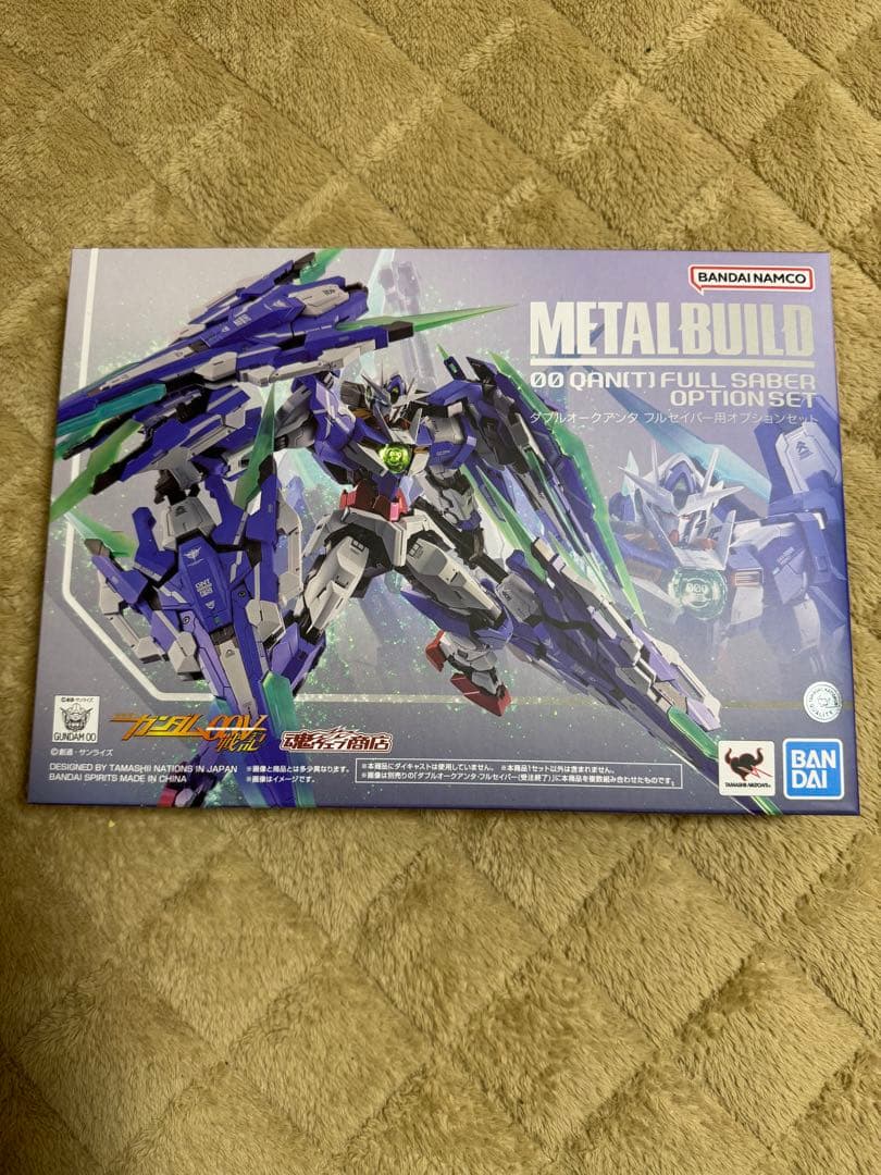 メタルビルド　ダブルオークアンタフルセイバー&オプションパーツセット　未開封品