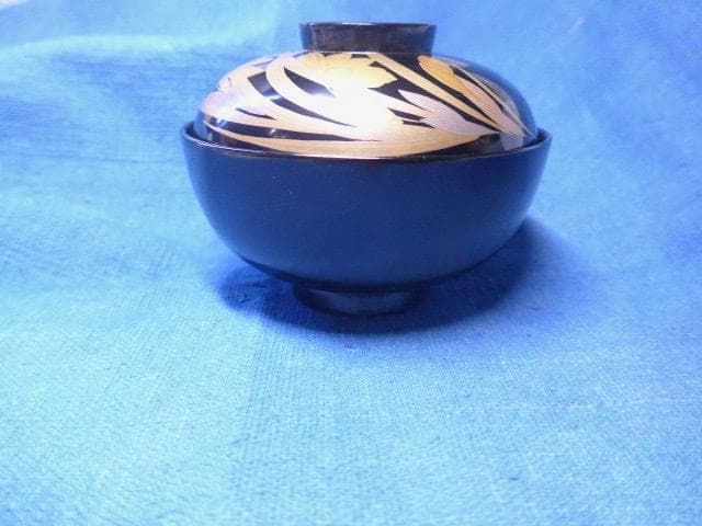 美品です　平安堂の貴重な高級蒔絵椀　草花蒔絵　吸物椀　６客