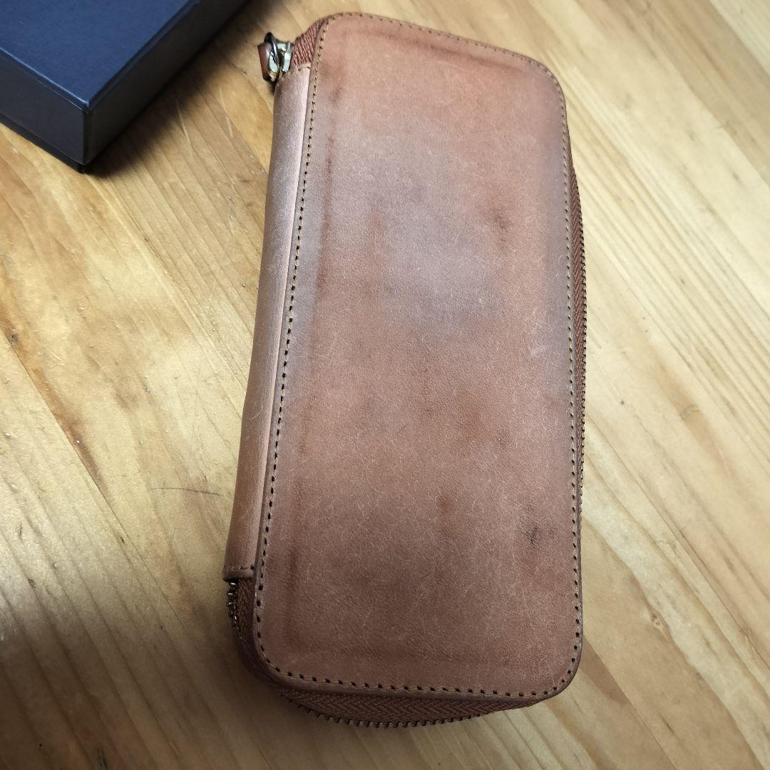 バハギアペンケース、プエブロレザー最終値下げ