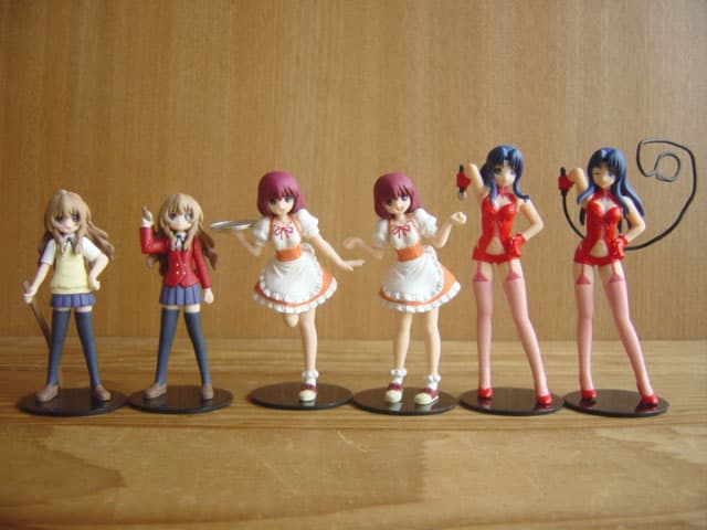 ♯Fxl29Ccとらドラ!全6種SRリアルフィギュア