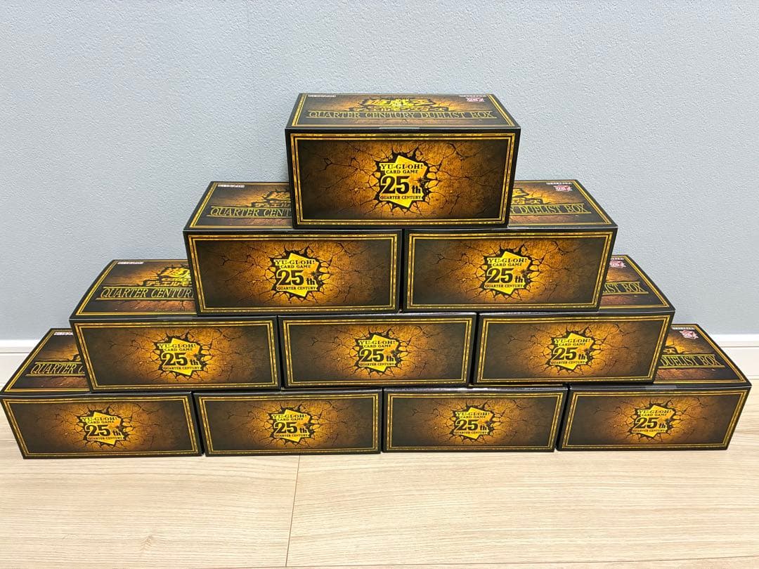 ◆新品・未開封◆クォーターセンチュリーデュエリストボックス　10BOX