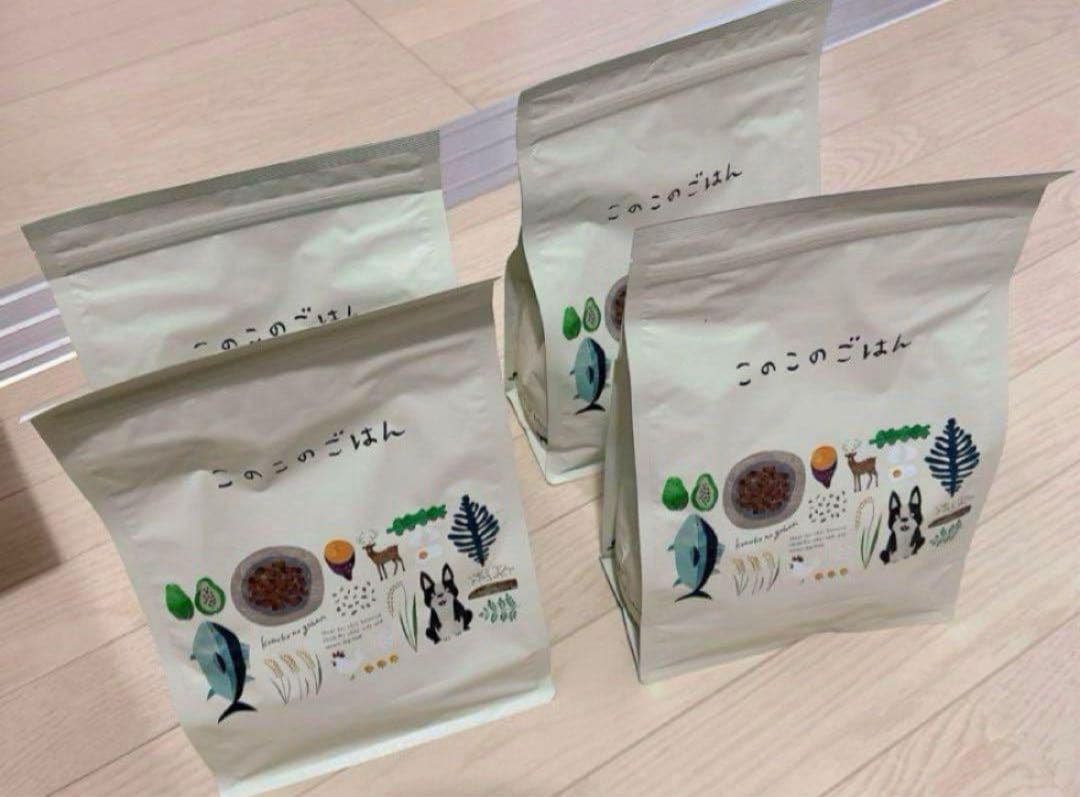 このこのごはん ドッグフード 1kg×5袋