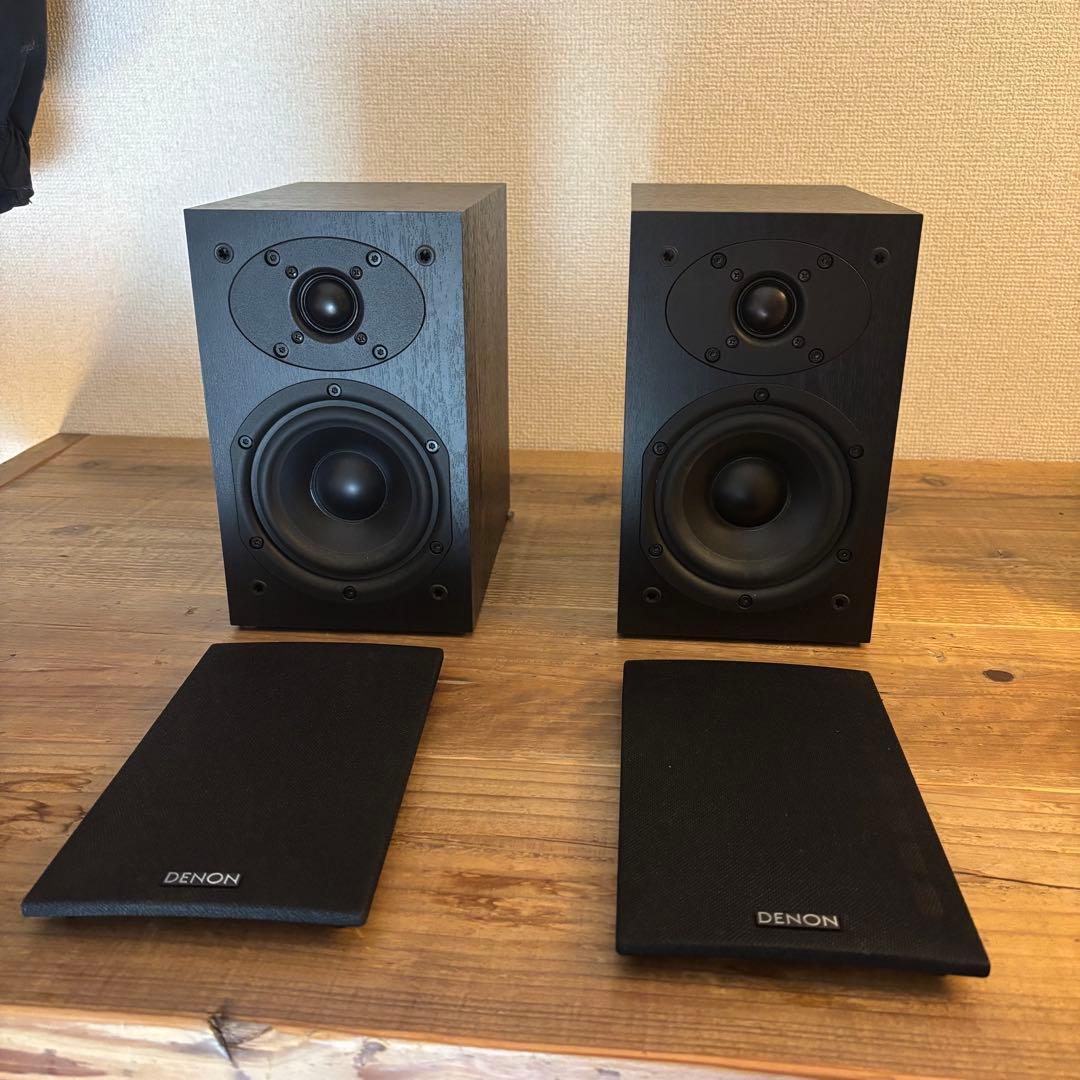 DENON スピーカー ブラックSC-M40ペア