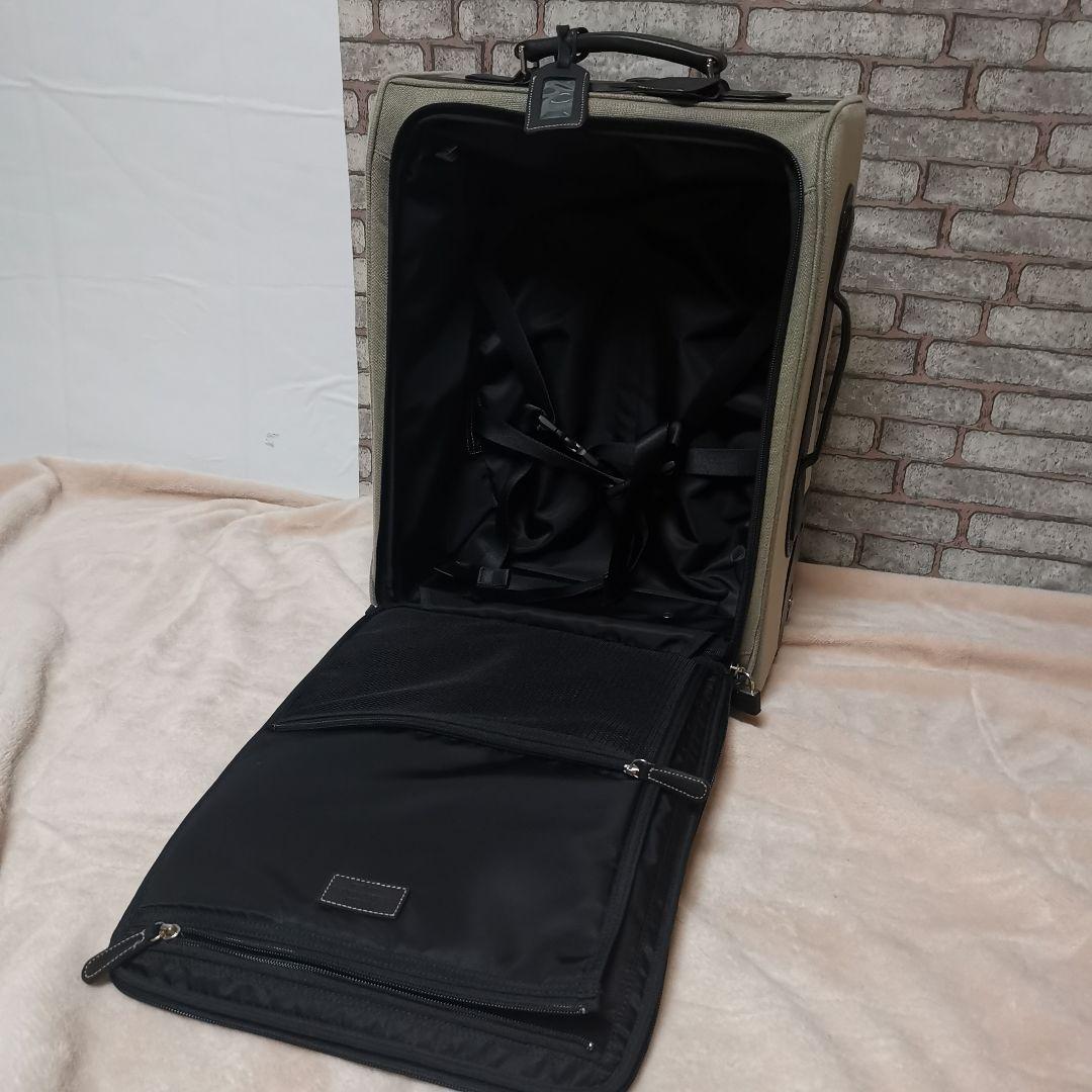 希少 PORTER 吉田カバン キャリーケース キャンバス 本革 鍵付き