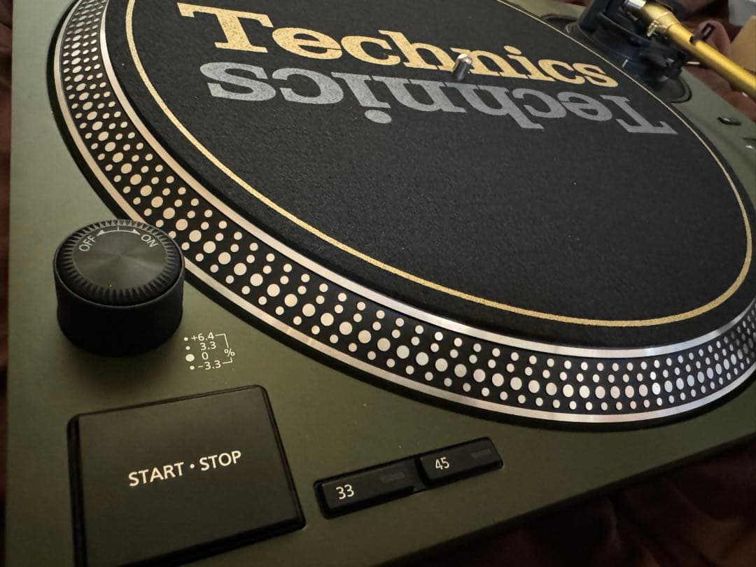 Y*R様 Technics SL-1200M7L-G(グリーン)50周年記念ター