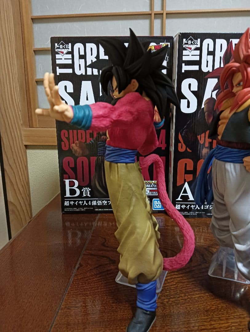 ドラゴンボール【一番くじ】グレイティストサイヤン　フィギュア　セット
