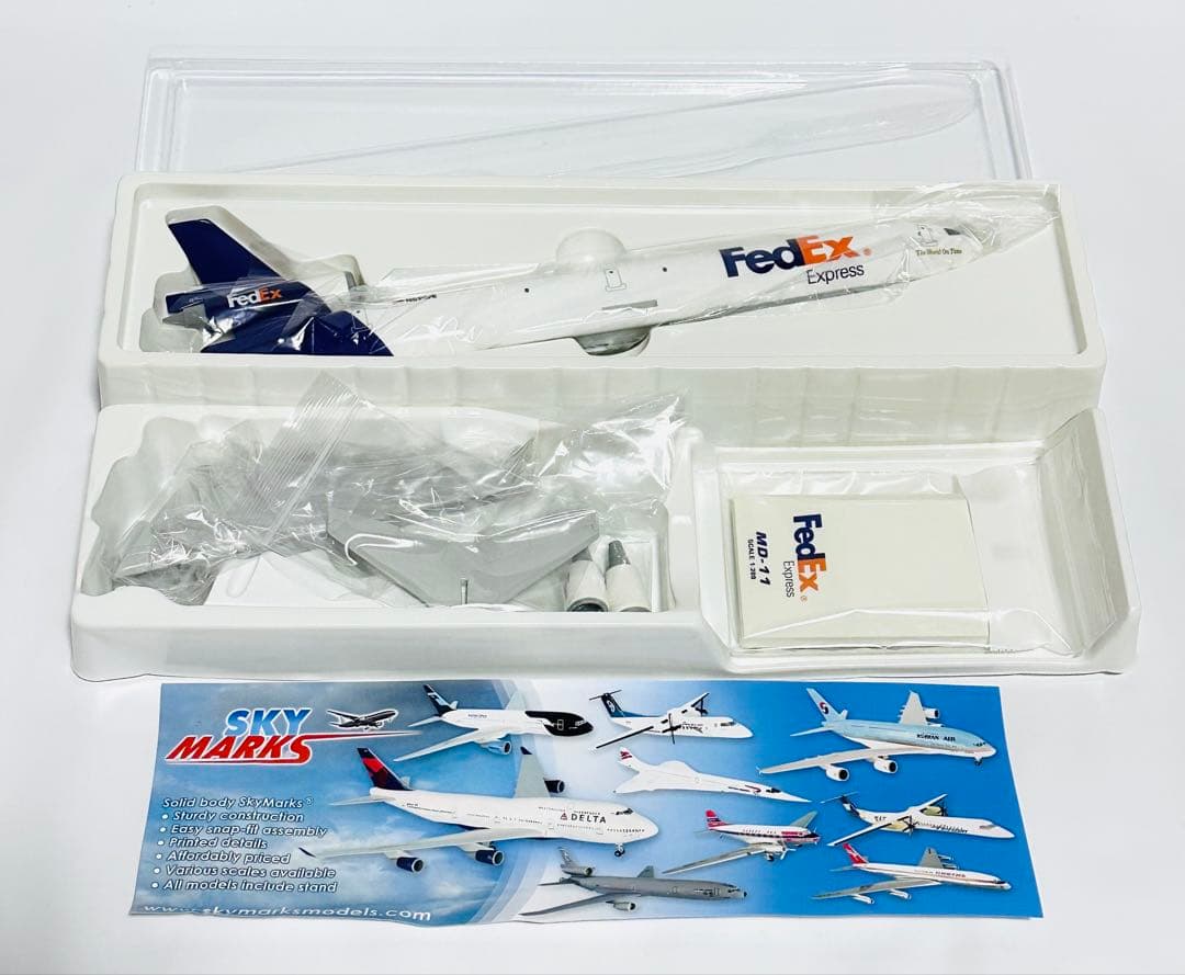 航空機・ヘリコプター SkyMarks 1/200 MD-11 FedEx
