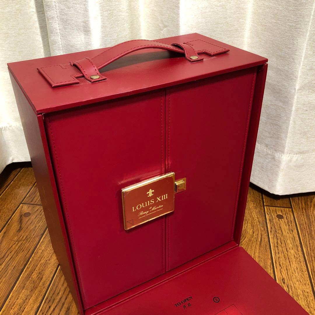 希少 レミーマルタン ルイ13世 空瓶 バカラ クリスタルボトル 観音開き