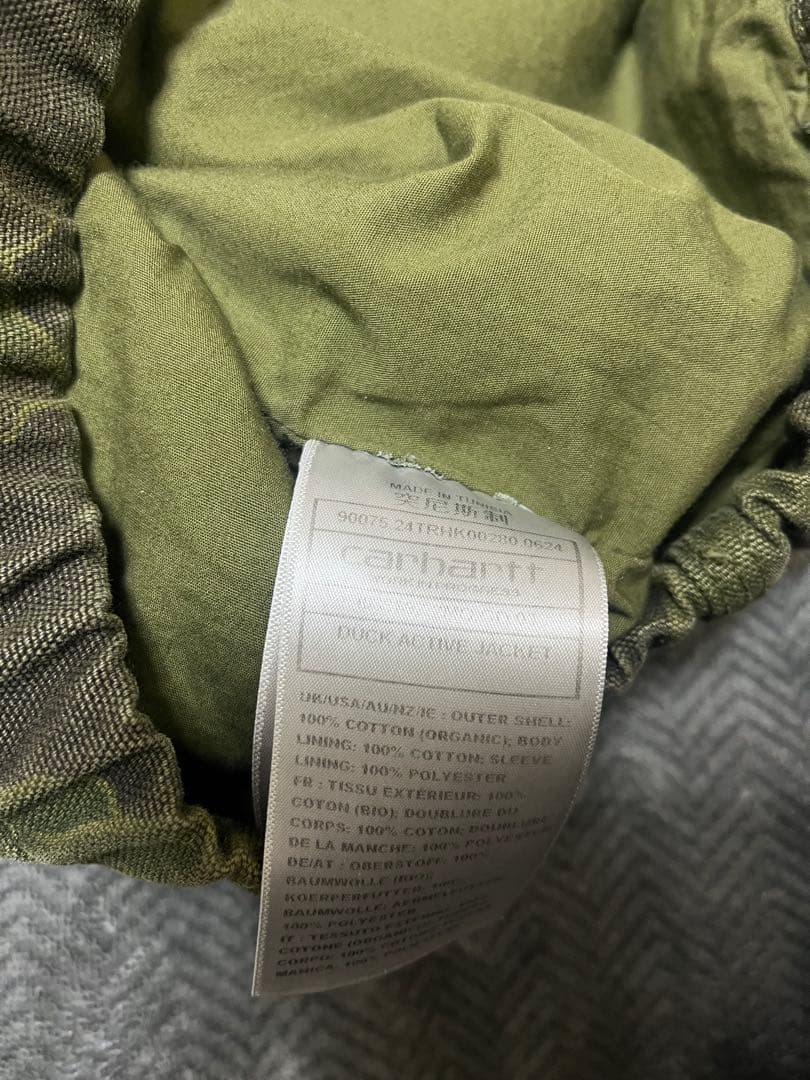 ジャケット・アウター CARHARTT DUCK ACTIVE JACKET