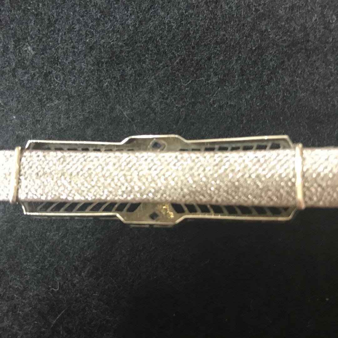 帯締め(銀細工石使い・銀糸帯)