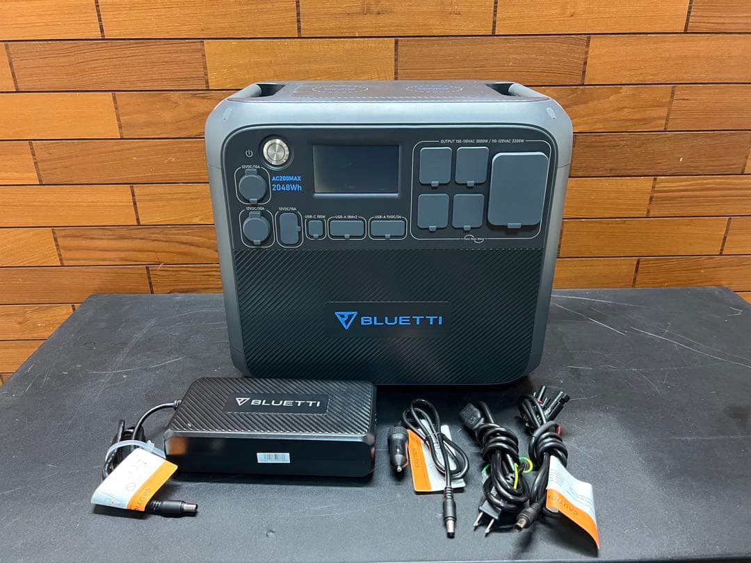 BLUETTI AC200MAX ポータブル電源 2048Wh