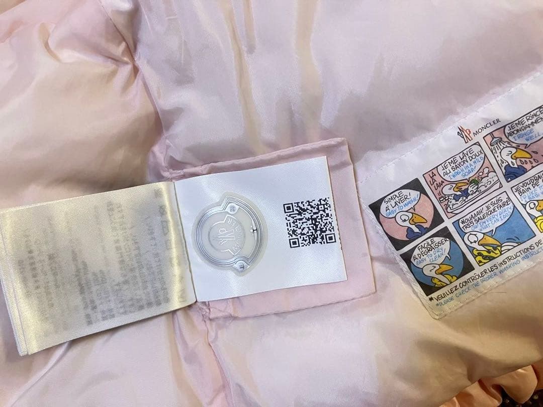 MONCLER 92㎝ ダウン ベビーピンク