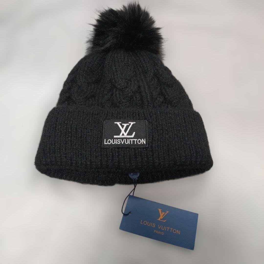 【新品·未使用】LOUIS VUITTON ケーブル編みニット帽