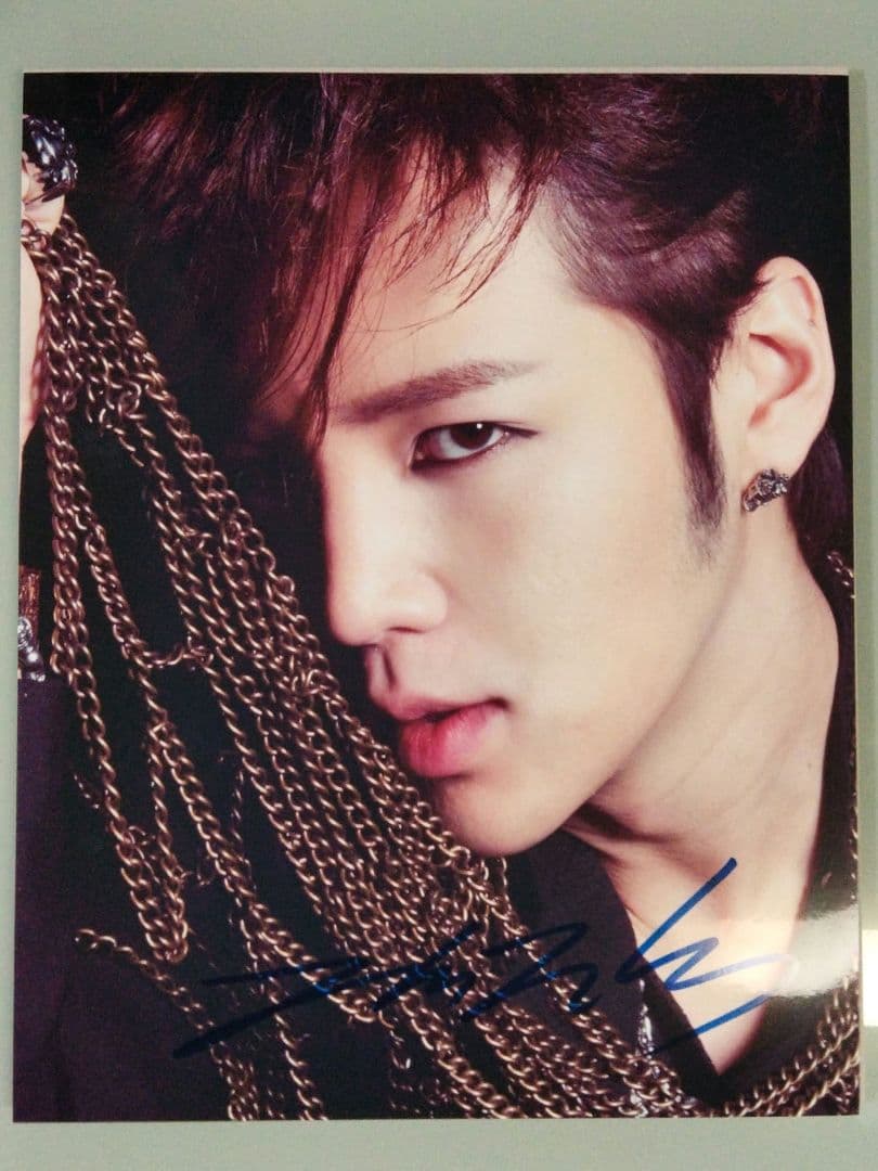 チャン・グンソク直筆サイン入り超大型写真…Jang Keun-suk…③