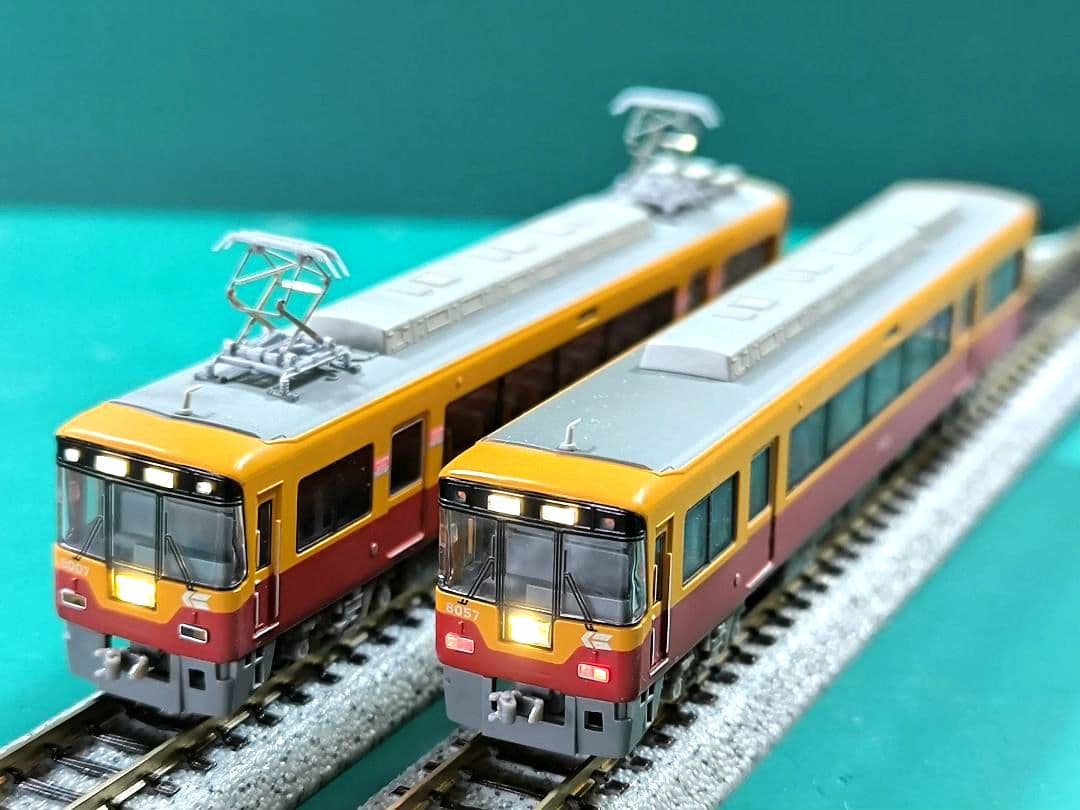 【マイクロ】A-2851、京阪電鉄8000系、旧塗装、8両セット★☆【匿名配送】