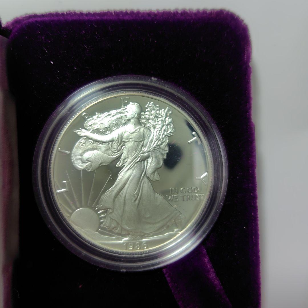 1986年 アメリカンイーグル 銀貨