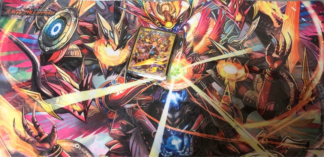 デュエマ 超CS 超神羅星アポロヌスドラゲリオン　プレイマット　スリーブ