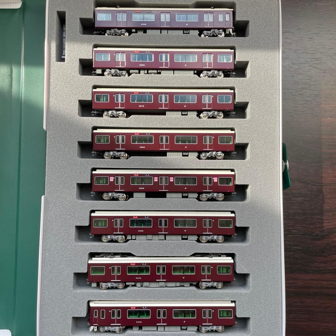 Nゲージ　阪急電鉄9300系　8両　基本＋増結 10-1278 10-1279