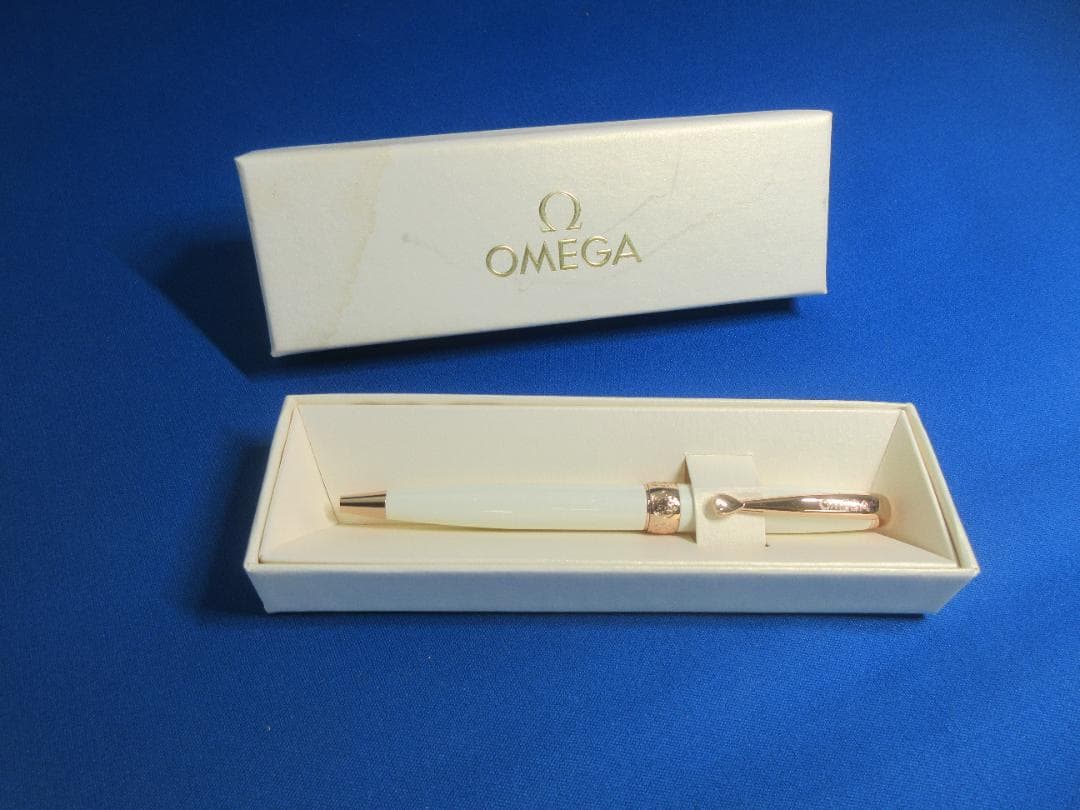 OMEGA ホワイト ボールペン 本体