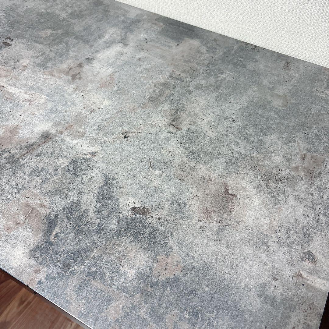 ニトリ　デスク　ステイン　SN01-120 DGY グレー