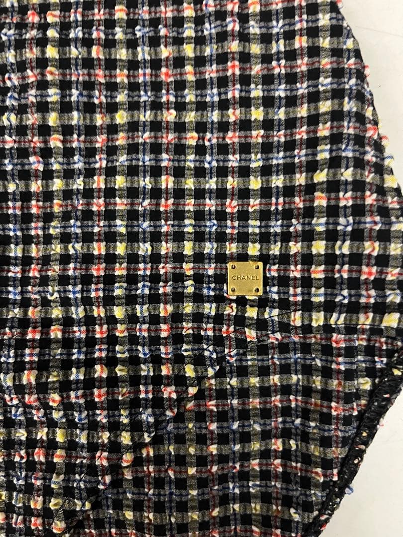 CHANEL チェック柄 パッド入り水着