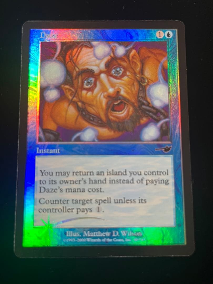 MTG 目くらまし foil NEM 英語版 初版 Daze