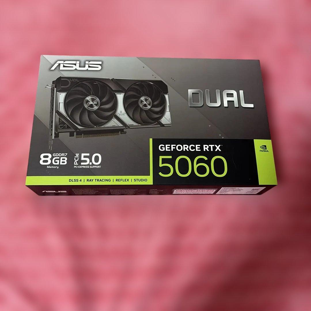 グラフィックボード・グラボ・ビデオカード ASUS DUAL GeForce RTX 5060 8GB