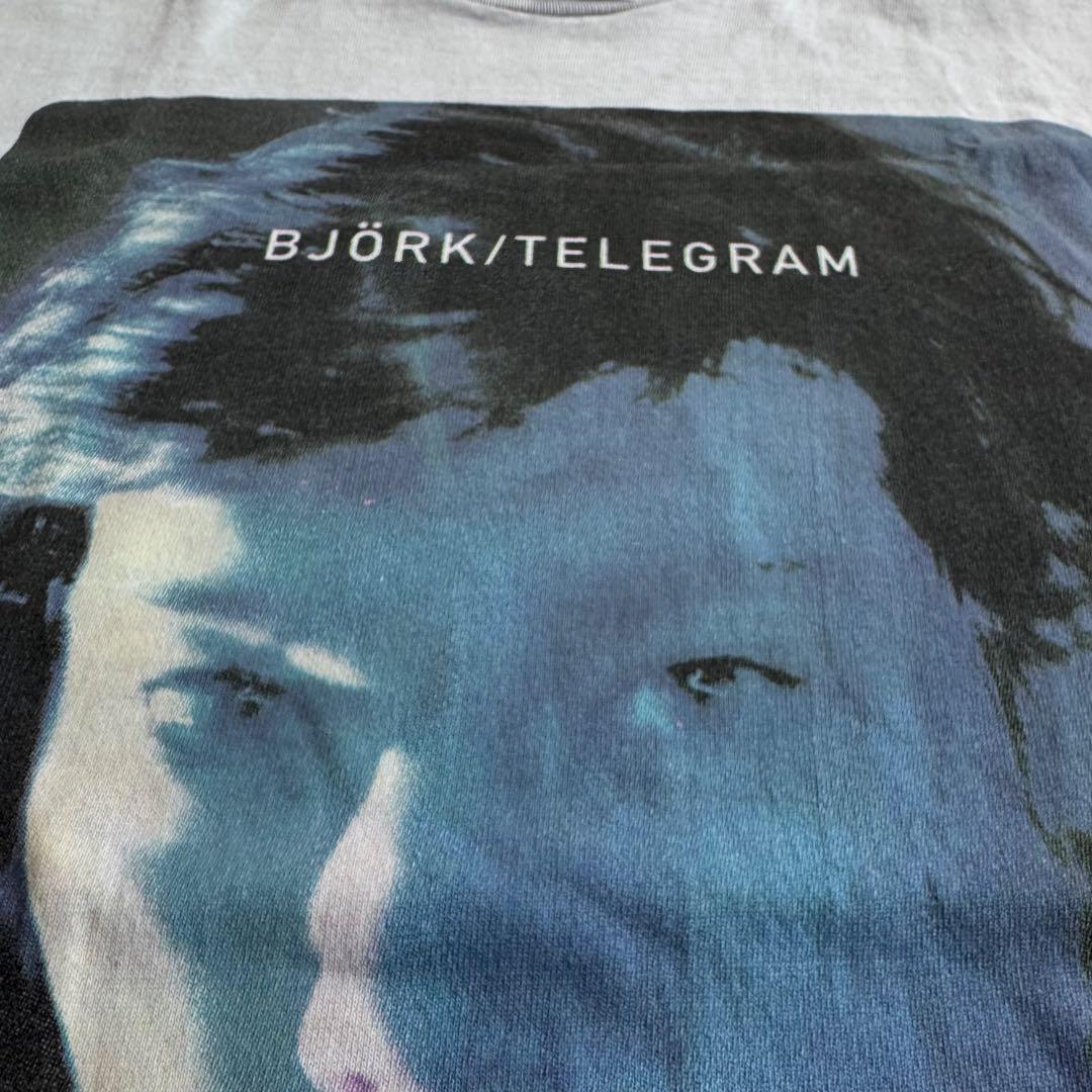90〜00s vintage Bjork telegram Tシャツ