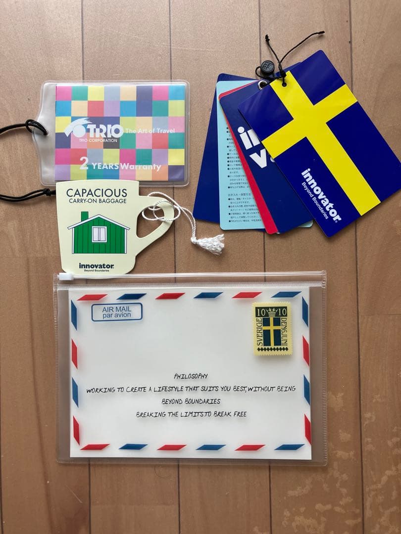 イノベーター　スーツケース　ダークネイビー　38L 機内持ち込み可