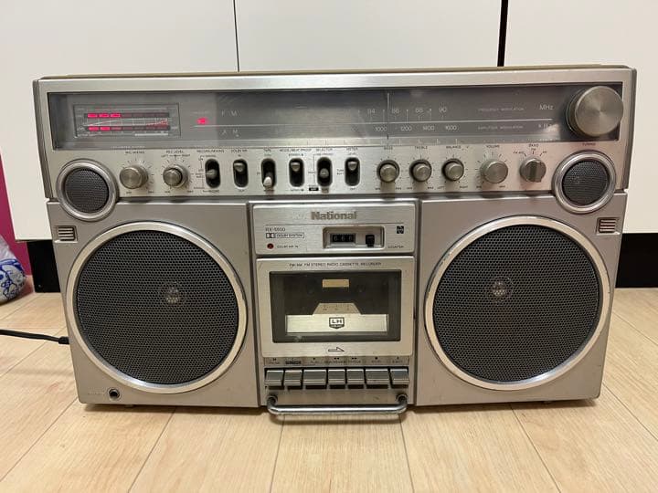 昭和レトロ　ナショナルRX-5500ラジカセ