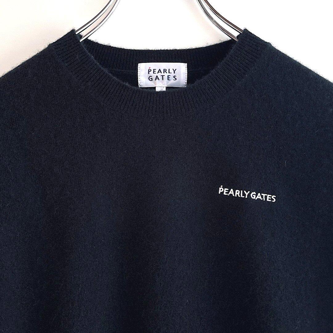 520 パーリーゲイツ 定価33,000円 カシミヤ100％ ニット 紺 2 L