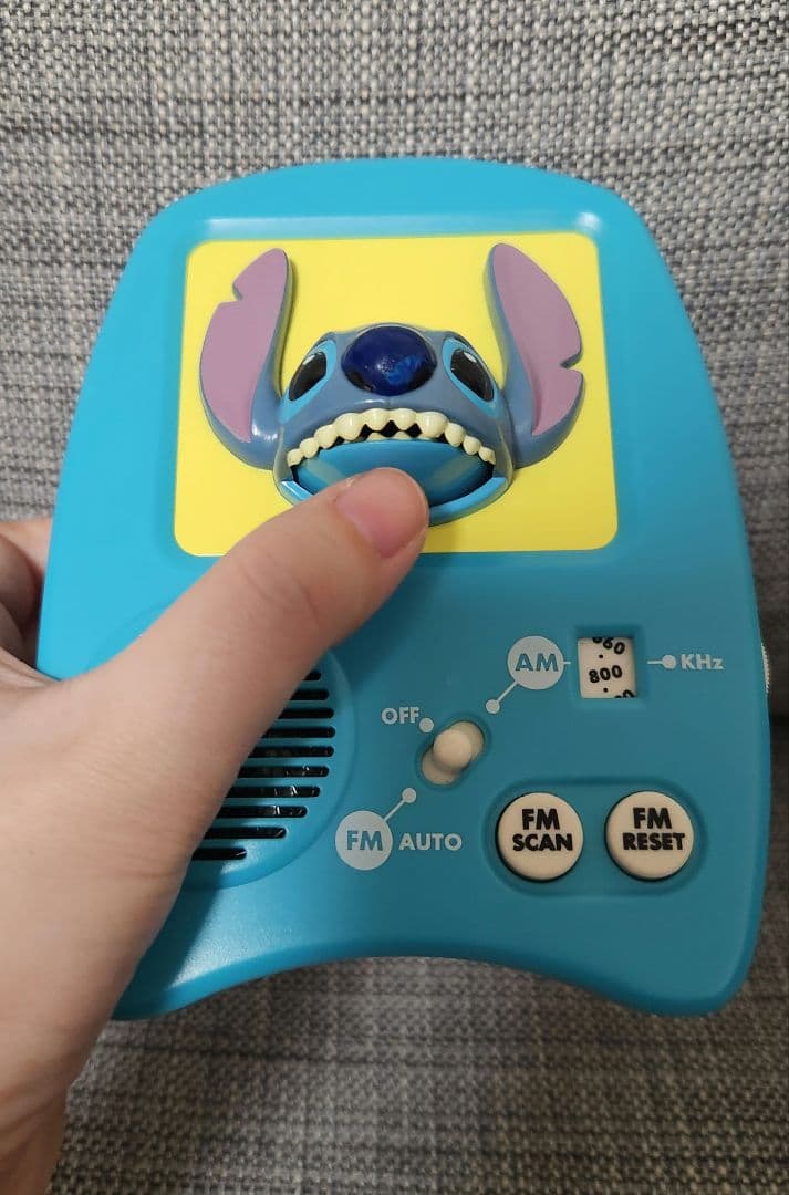 【レア】スティッチ ラジオ