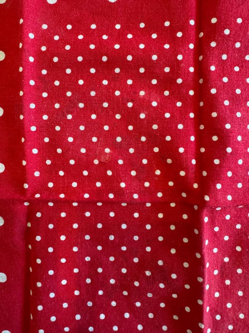 ビンテージ　希少　50s バンダナ　下鼻　象　ドット