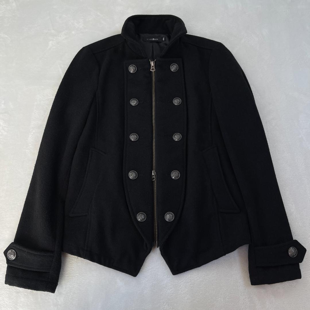 CIVARIZE　ナポレオンジャケット　ブラック　ウール