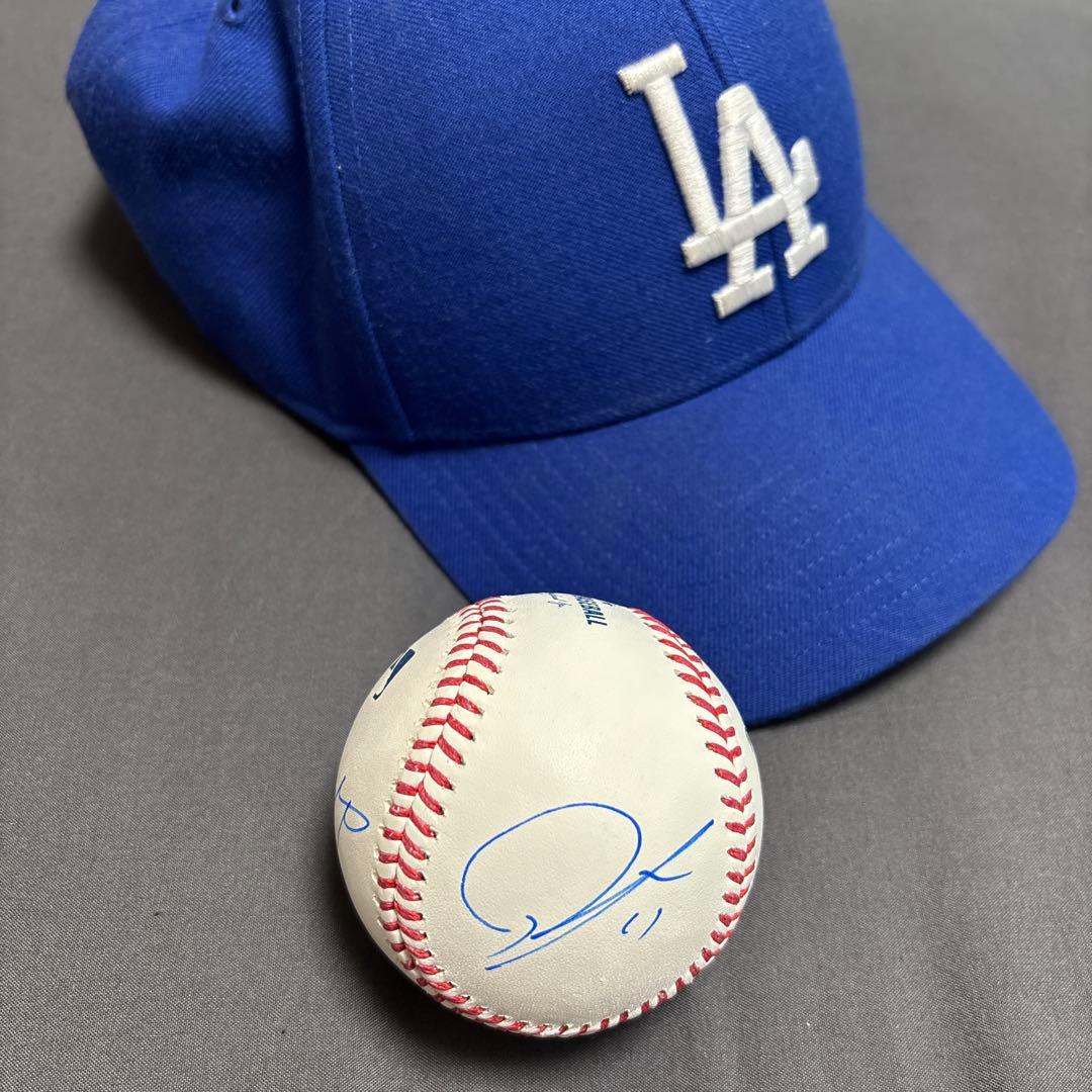 LAドジャース 日本人トリオ 直筆サインボール　大谷翔平 山本由伸 佐々木朗希
