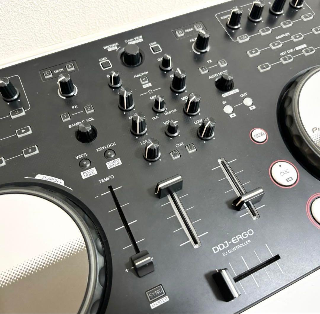 Pioneer DDJ-ERGO-V DJコントローラー　パイオニア バスパワー