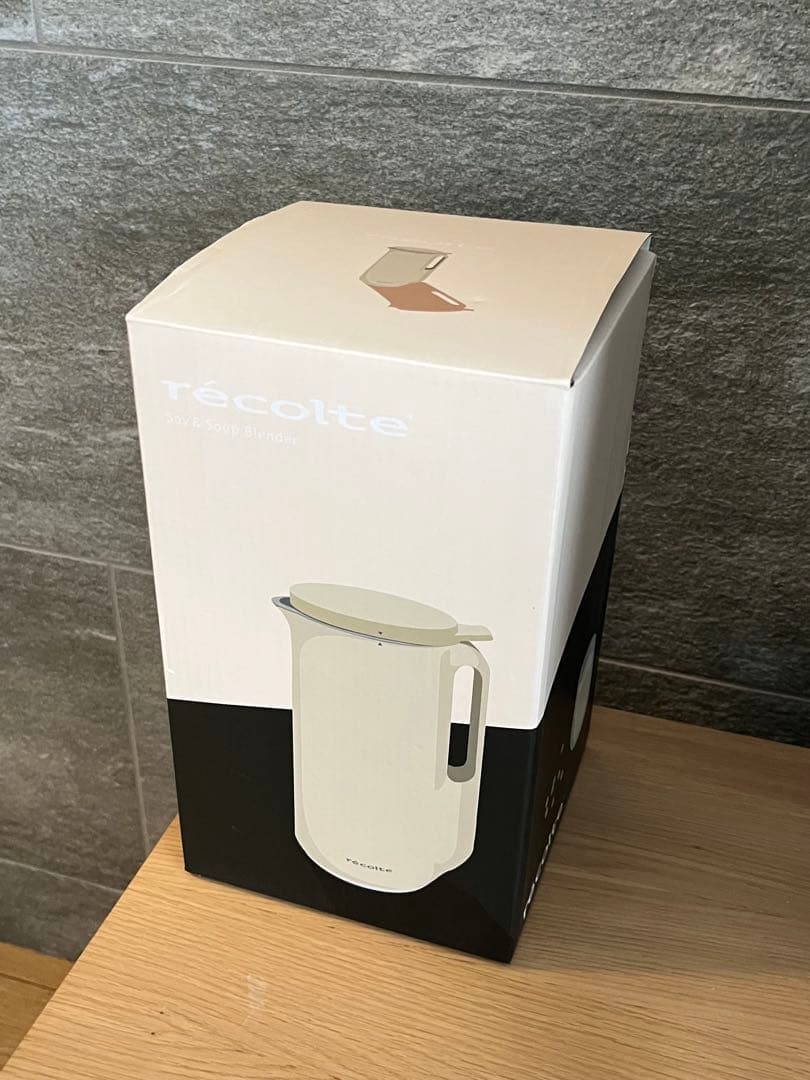 【新品】レコルト　スープブレンダー　クリームホワイト