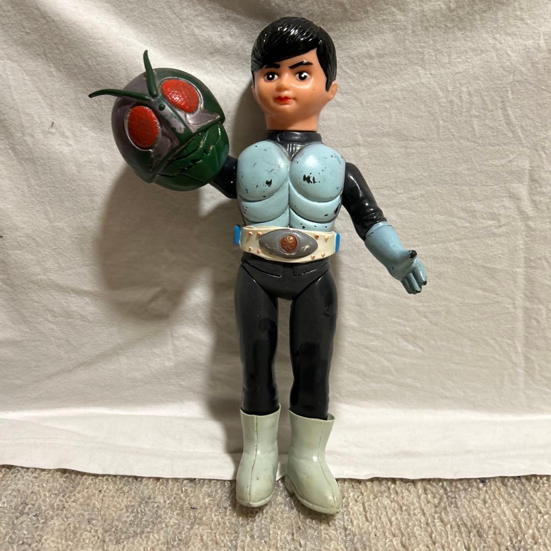 仮面ライダーソフビ　当時物