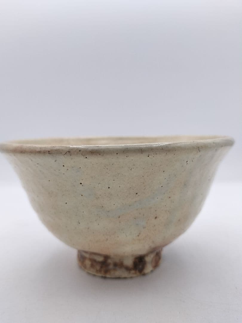 c762 数茶碗 萩 唐泊山 喜村晧司 10客 木箱 茶道具 古物